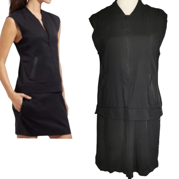 Athleta Dresses & Skirts - Athleta Derek Lam 10C Studio Dress Black Size M